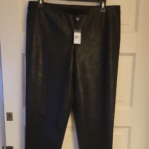 Polo by Ralph Lauren Black Straight Leg Pants Sleek Design